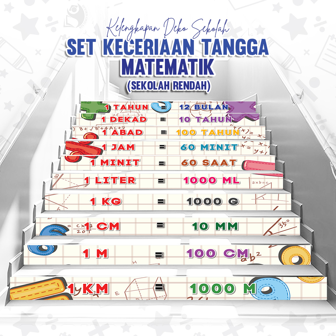 Set Keceriaan Tangga - Matematik (Sekolah Rendah)